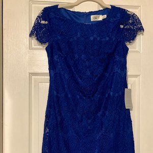 (NWT) Royal Blue Cocktail Dress